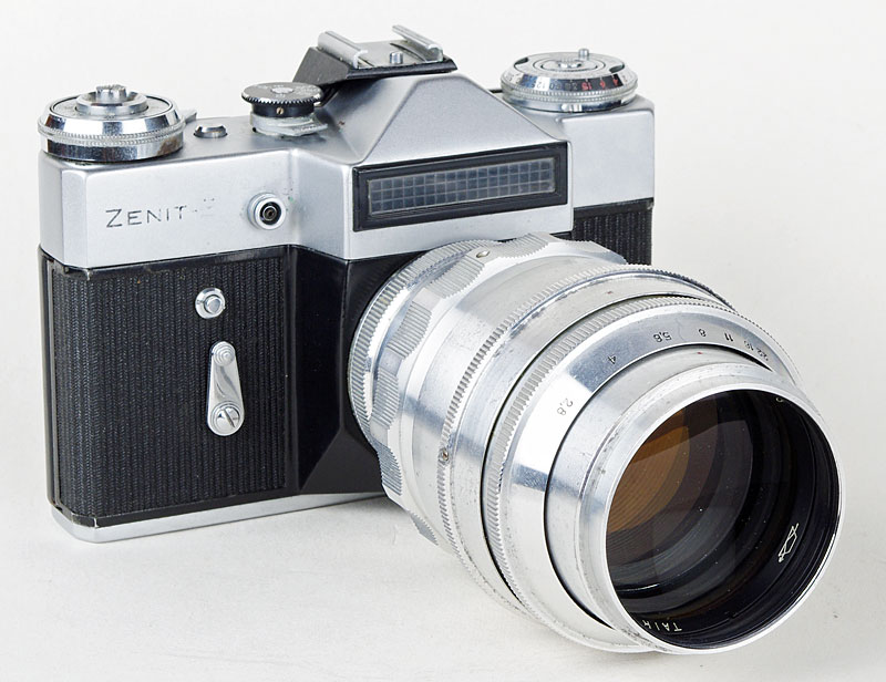Boîtier d'appareil photo Zenit TTL | Blanc | M42 | Union soviétique